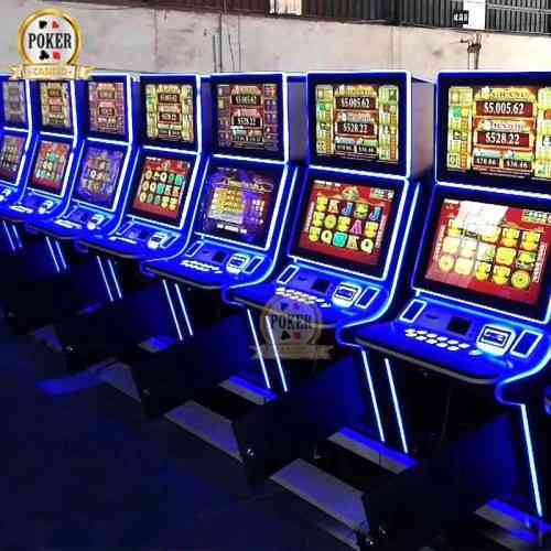 Touch dual screen casino game machine jackpot game board